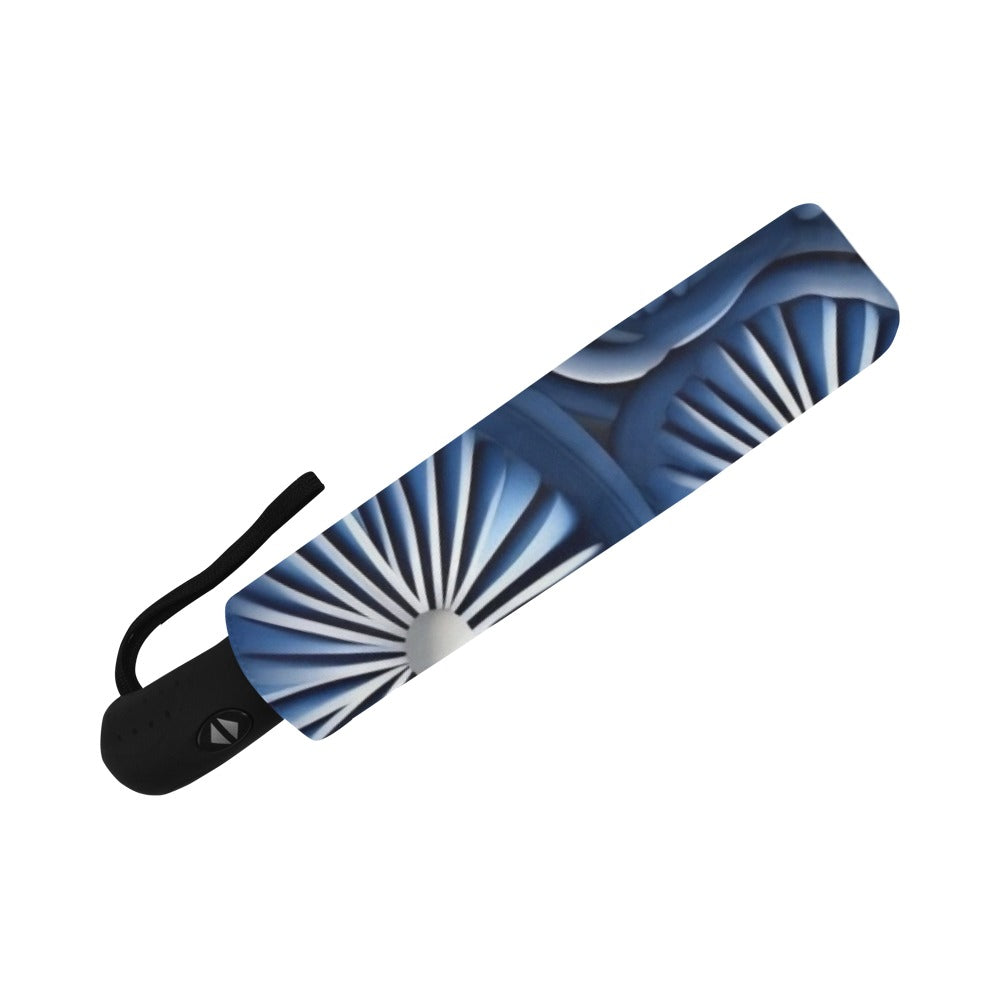 💙 Blue Radiance | Modern Geometry Umbrella | The Legacy House