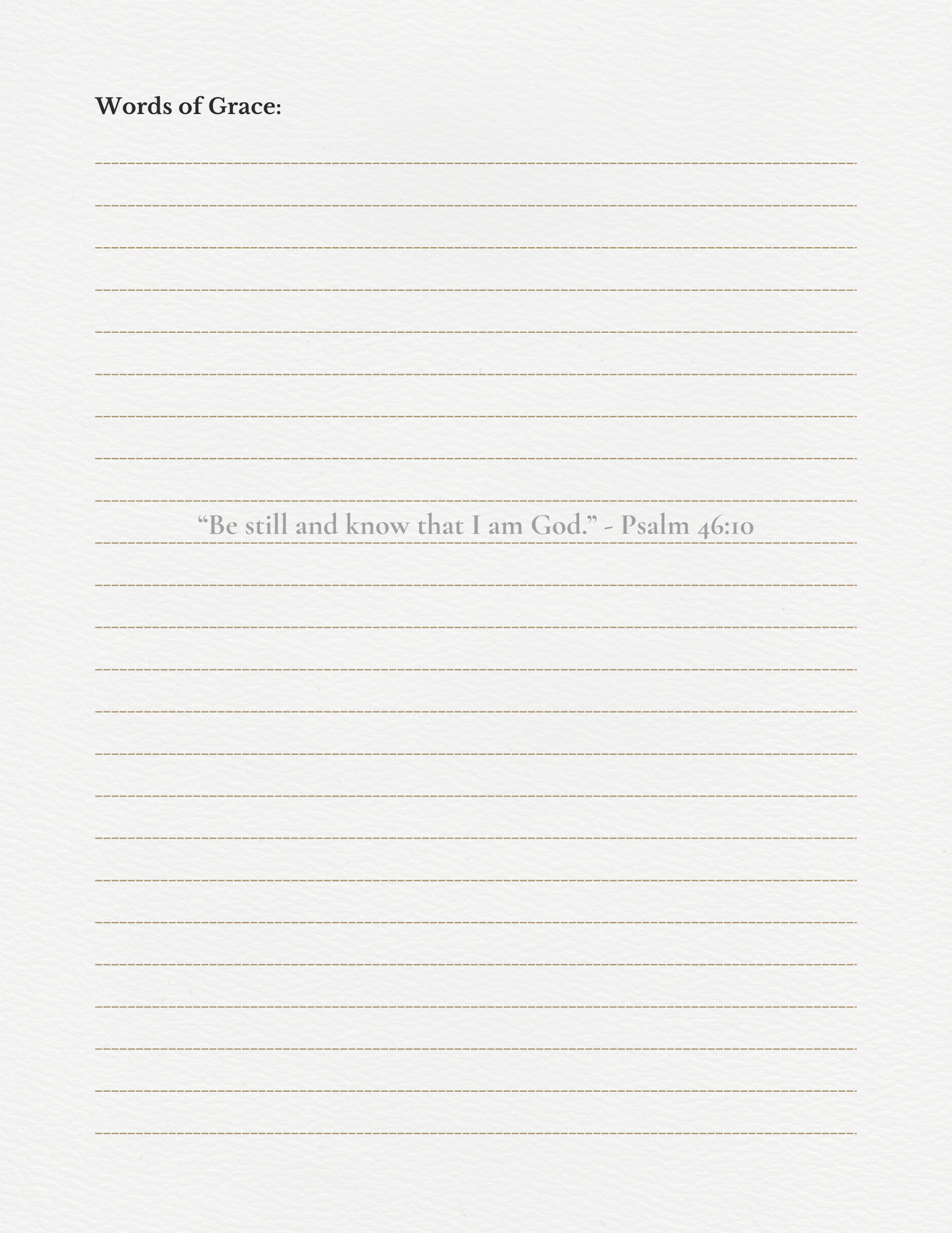 The Grace Within: A Self- Care Journal (Mini Edition)