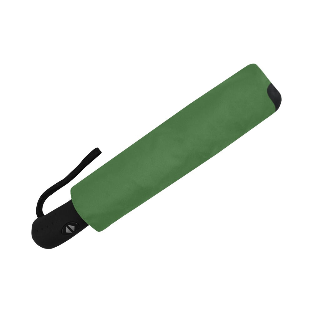 👑 Afro Cutie | Crowned Confidence Umbrella (Green Edition) | The Legacy House