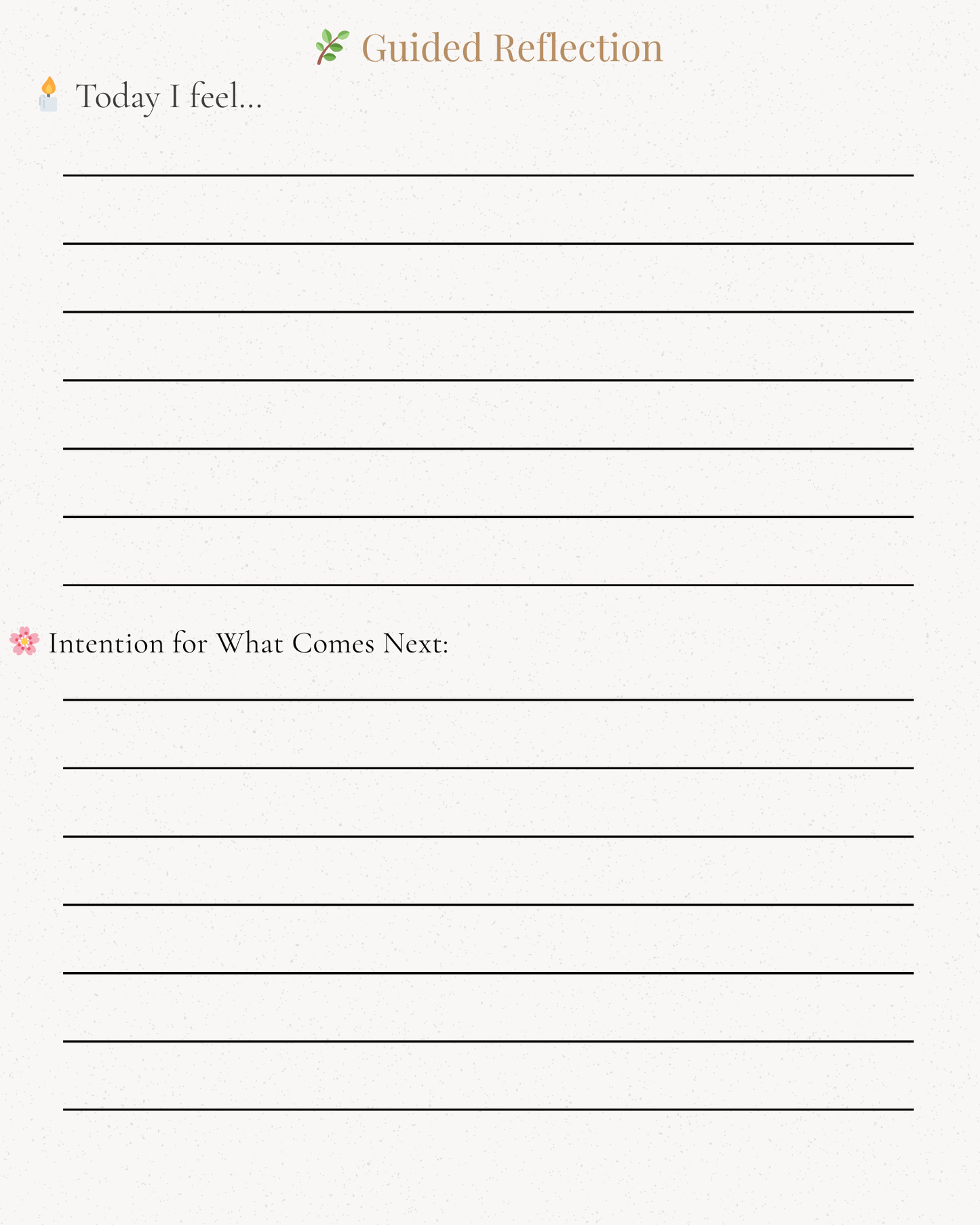 Prioritize Yourself-Grace Notes 7-day Journal