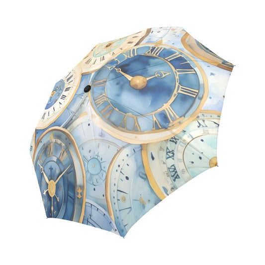 ⏳ Moments in Time | Watercolor Clock Umbrella | The Legacy House