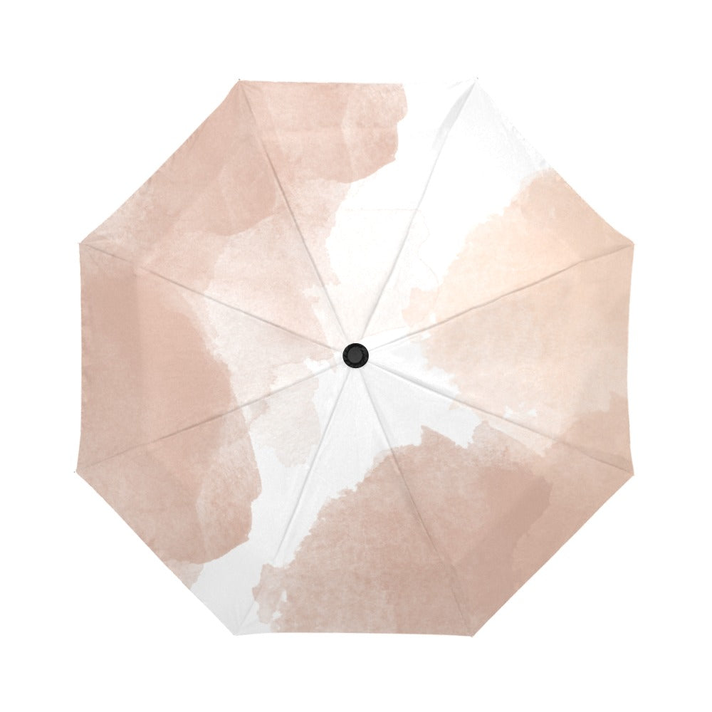 🤎 Bare Grace | Neutral Watercolor Umbrella | The Legacy House