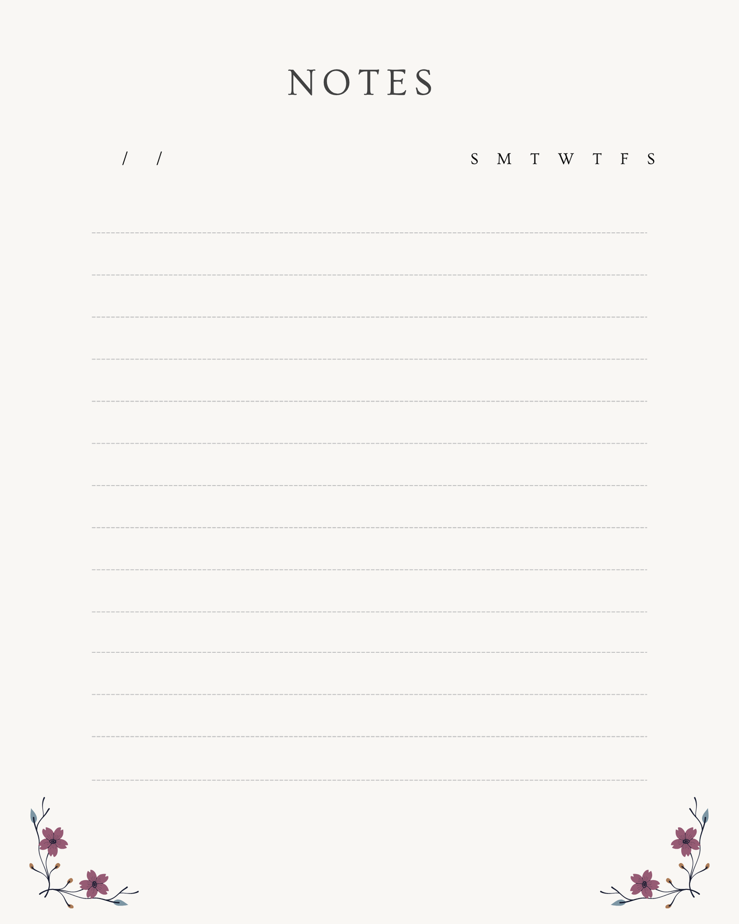 Prioritize Yourself-Grace Notes 7-day Journal