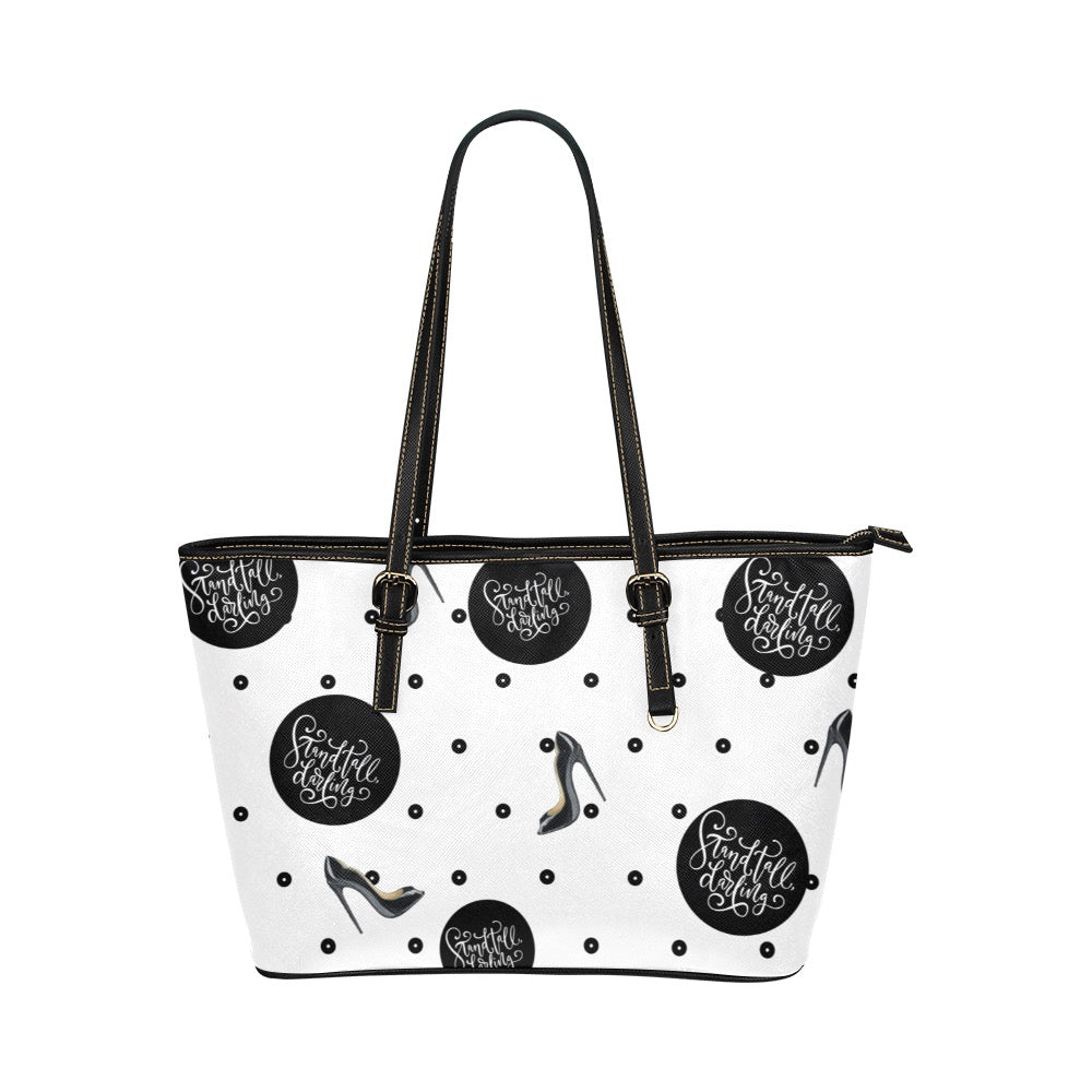 Stay Faithful, Darling | Large Leather Tote by The Legacy House