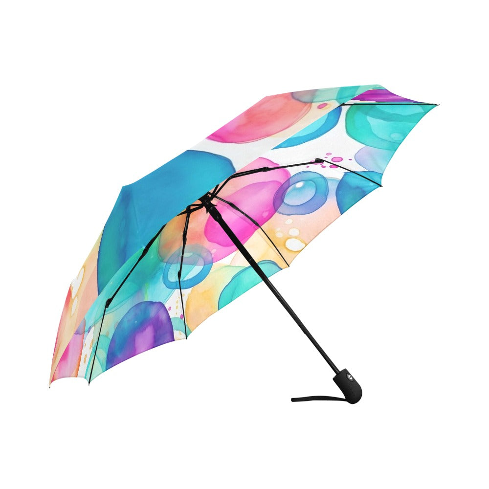 🌈 Color Harmony | Abstract Watercolor Umbrella |The Legacy House