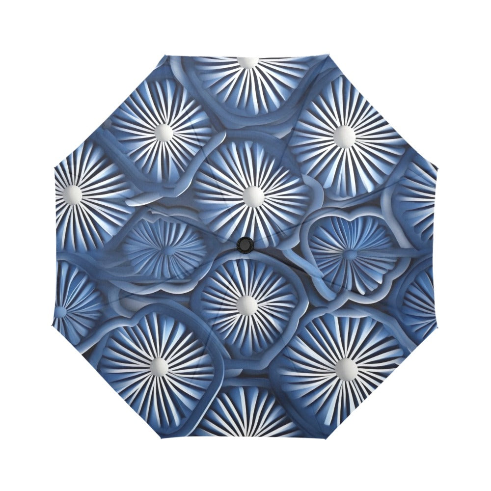 💙 Blue Radiance | Modern Geometry Umbrella | The Legacy House