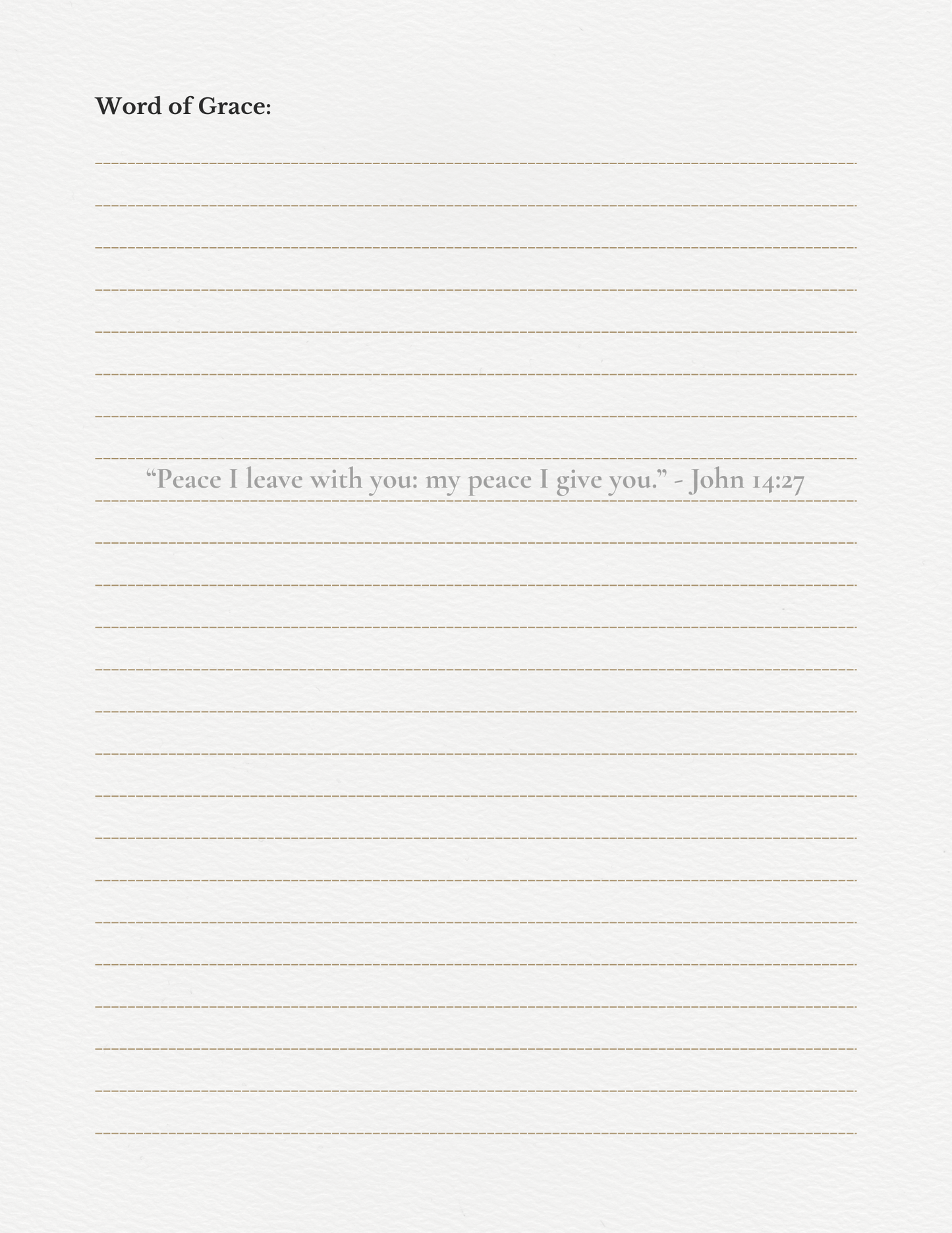 The Grace Within: A Self- Care Journal (Mini Edition)