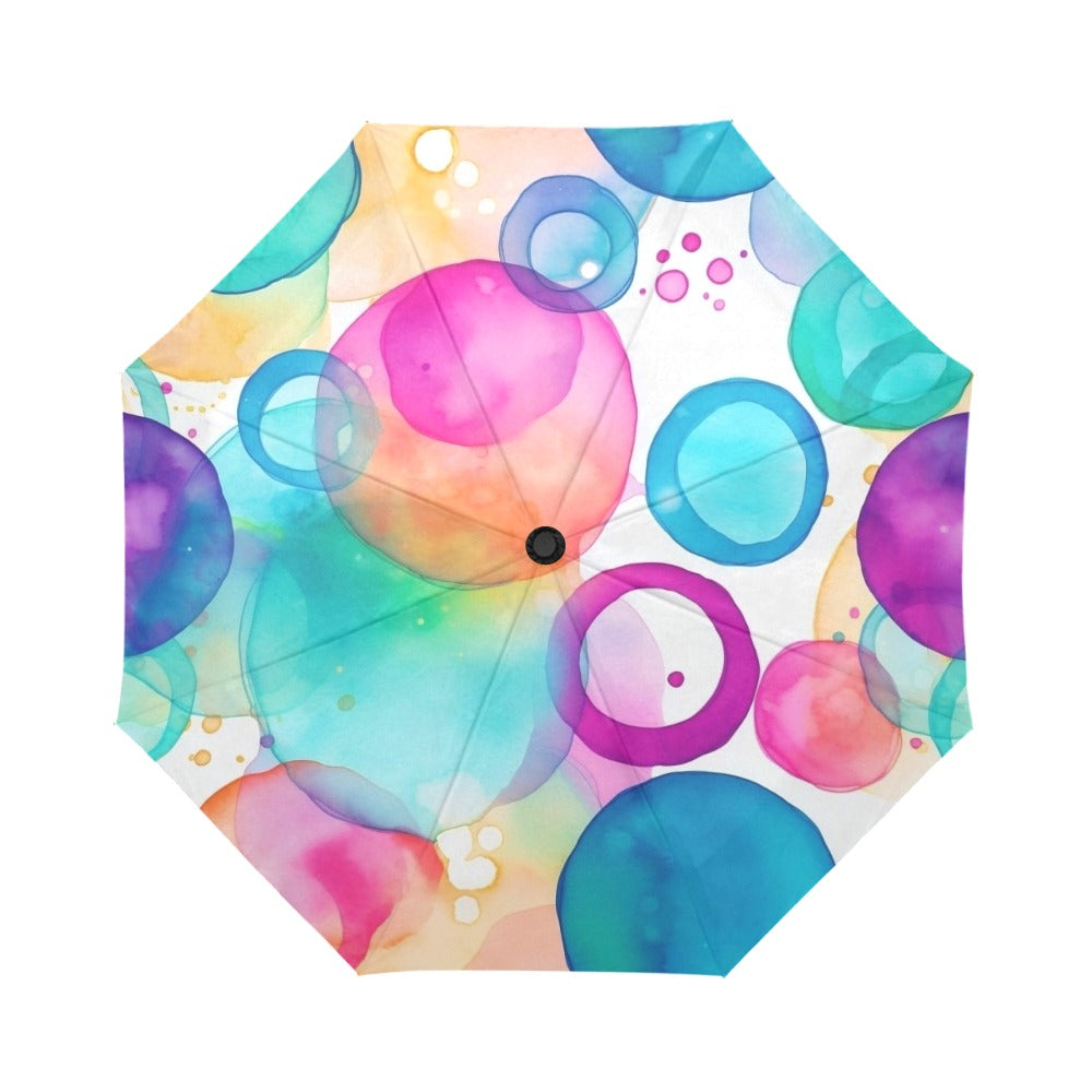 🌈 Color Harmony | Abstract Watercolor Umbrella |The Legacy House