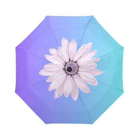 💜 Twilight Bloom | Teal & Violet Umbrella |The Legacy House